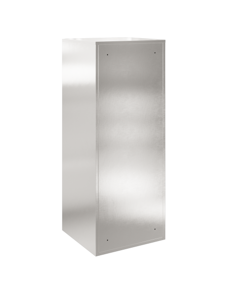 Cassetta per pacchi Nero 41 x 38 x 103 cm Acciaio inossidabile