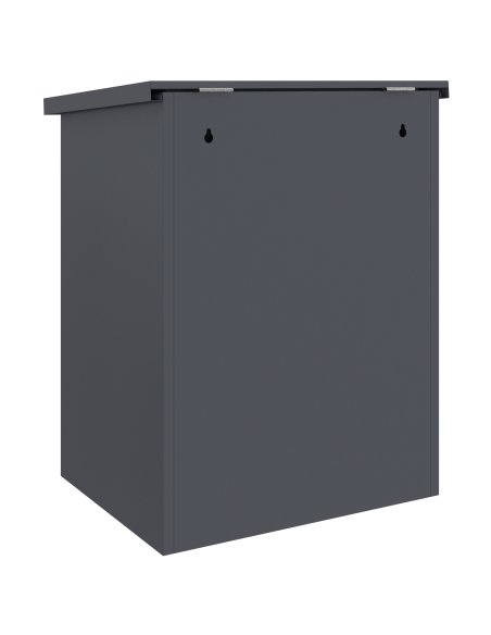 Cassetta per pacchi Antracite 44 x 35 x 59 cm Acciaio