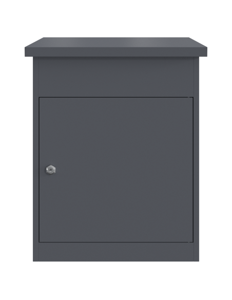 Cassetta per pacchi Antracite 44 x 35 x 59 cm Acciaio