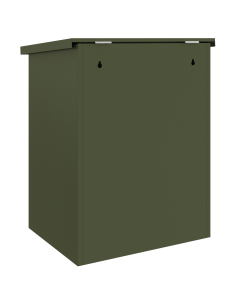 Cassetta per pacchi Oliver verde 47.5 x 38 x 59 cm Acciaio 2