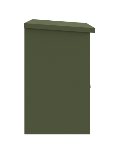 Cassetta per pacchi Oliver verde 47.5 x 38 x 59 cm Acciaio