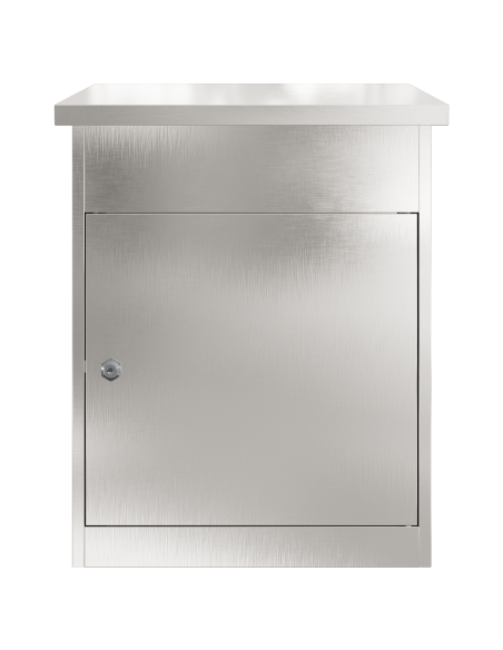 Cassetta per pacchi con archiviazione Argento 47,5 x 38 x 59 cm