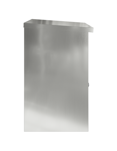 Cassetta per pacchi Nero 44 x 35 x 59 cm Acciaio zincato