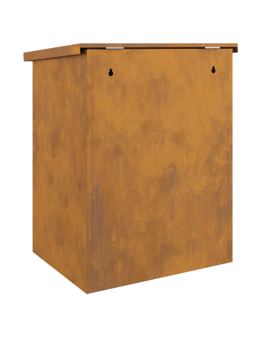 Cassetta per pacchi con archiviazione Ruggine 47.5 x 38 x 59 cm