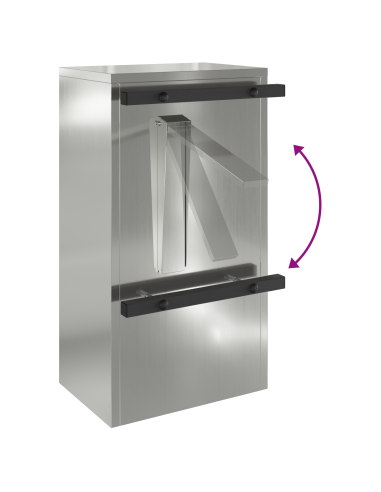 cassetta postalepastkastei Nero 30 x 20 x 55 cm Acciaio zincato