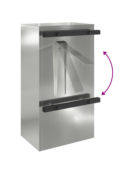 cassetta postalepastkastei Nero 30 x 20 x 55 cm Acciaio zincato