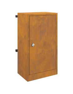 cassetta postalepastkastei con porta Ruggine 30 x 20 x 55 cm 2
