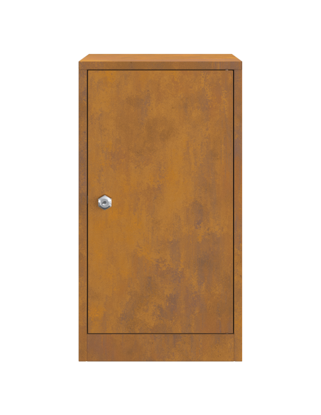 cassetta postalepastkastei con porta Ruggine 30 x 20 x 55 cm