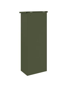 Cassetta per pacchi Oliver verde 44,5 x 29 x 110,5 cm Acciaio 2