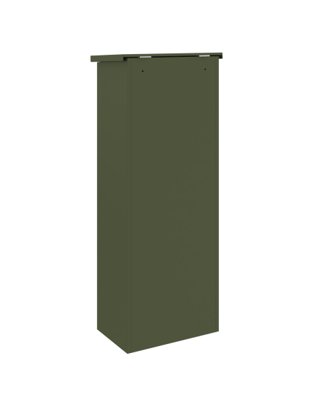 Cassetta per pacchi Oliver verde 44.5 x 29 x 110.5 cm Acciaio