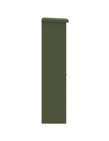 Cassetta per pacchi Oliver verde 44,5 x 29 x 110,5 cm Acciaio