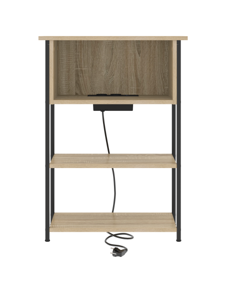 Armadio da Notte Rovere Sonoma 55 x 31 x 76 cm