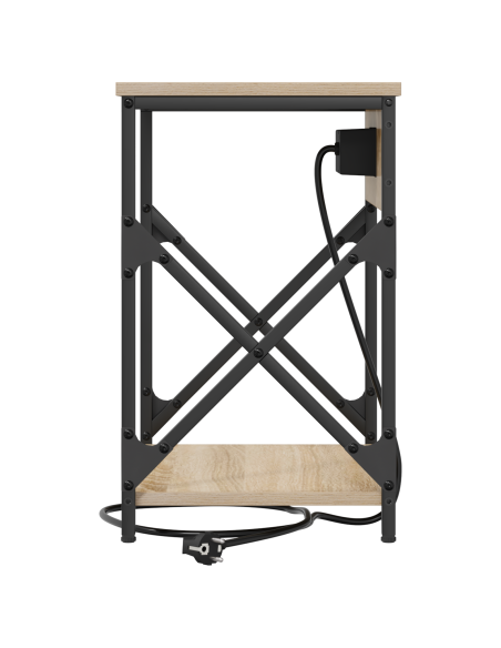 Armadio da Notte con cassetto rovere sonoma 41 x 31 x 51 cm