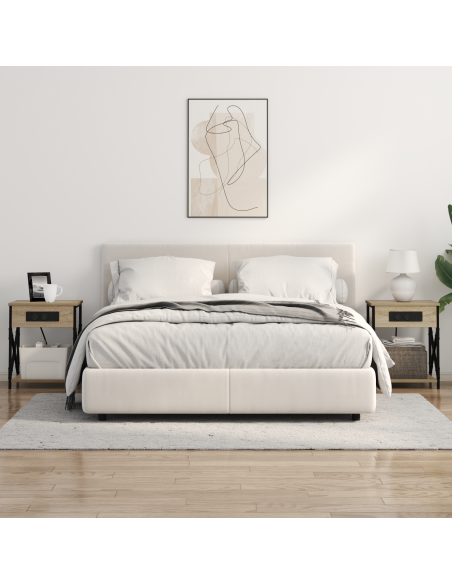 Armadio da Notte con cassetto rovere sonoma 41 x 31 x 51 cm
