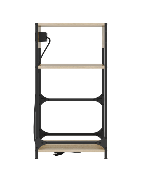 Armadio da Notte Rovere Sonoma 40 x 27 x 76 cm