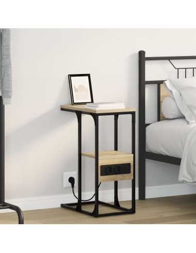 Armadio da Notte con cassetto rovere sonoma 41.5 x 26 x 60.5 cm