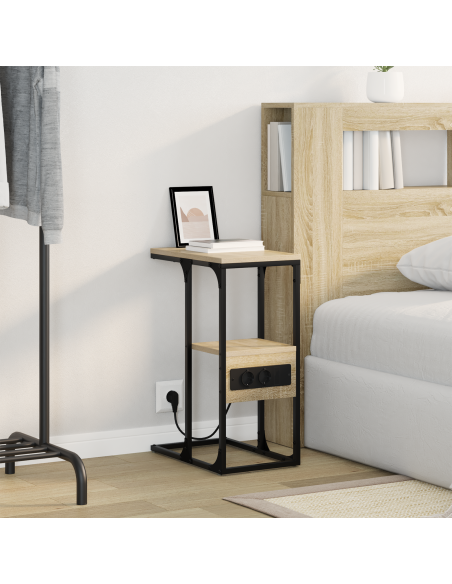 Armadio da Notte con cassetto rovere sonoma 41.5 x 26 x 60.5 cm