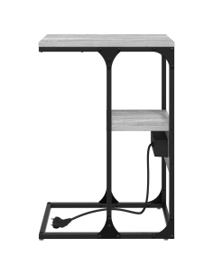 Armadio da Notte con cassetto Grigio sonoma 41.5 x 26 x 60.5 cm 2