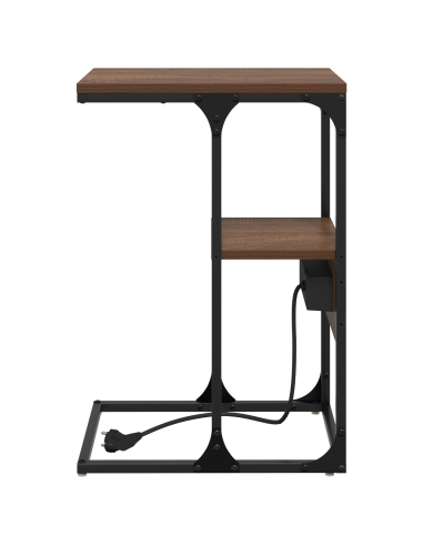 Armadio da Notte Rovere marrone 41.5 x 26 x 60.5 cm