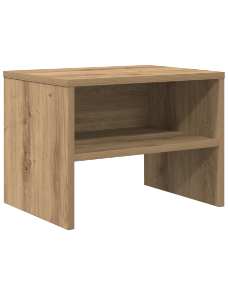 Armadio da Notte 2 pcs rovere artigianale 40 x 30 x 30 cm
