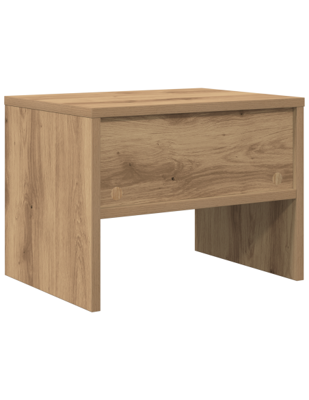 Armadio da Notte 2 pcs rovere artigianale 40 x 30 x 30 cm