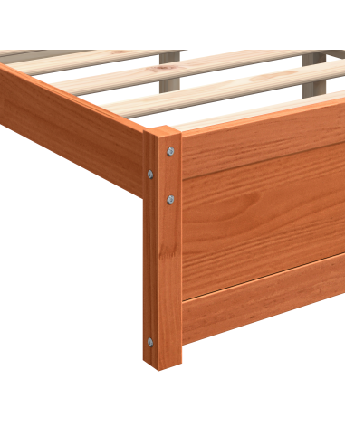 Struttura del letto Marrone cerato 205.5 x 95.5 x 51 cm