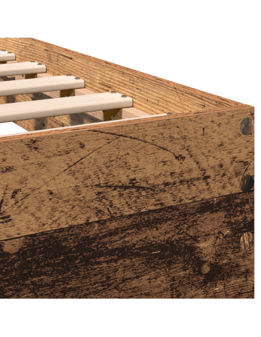 Struttura del letto Legno vecchio 203 x 104 x 70 cm