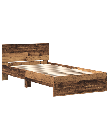 Struttura del letto Legno vecchio 203 x 104 x 70 cm