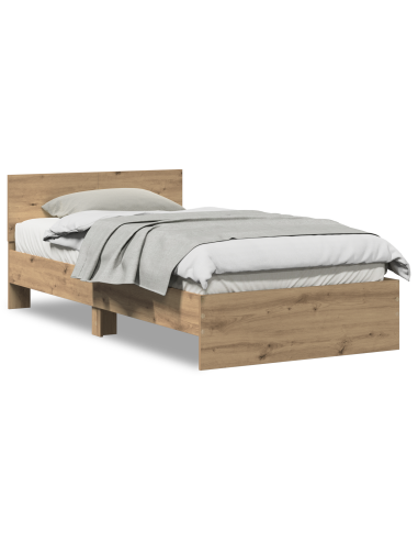 Struttura del letto Rovere artigianale 203 x 104 x 70 cm