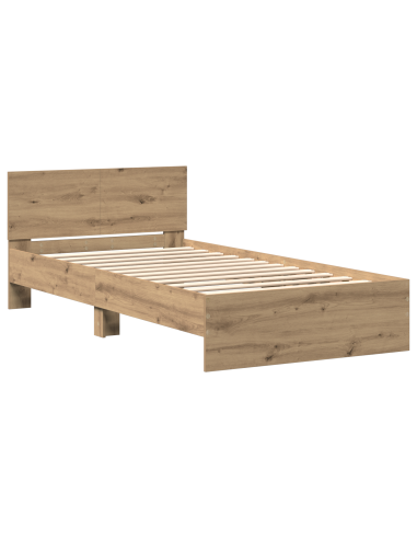 Struttura del letto Rovere artigianale 203 x 104 x 70 cm