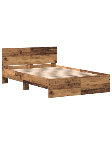 Struttura del letto Legno vecchio 193 x 125 x 70 cm