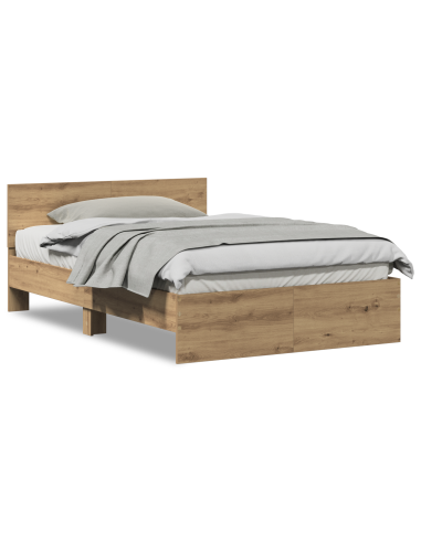 Struttura del letto Rovere artigianale 193 x 125 x 70 cm