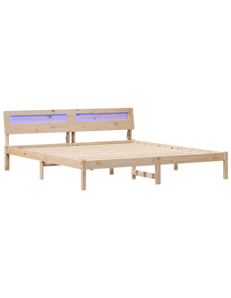 Struttura del letto Marrone 200 x 200 cm
