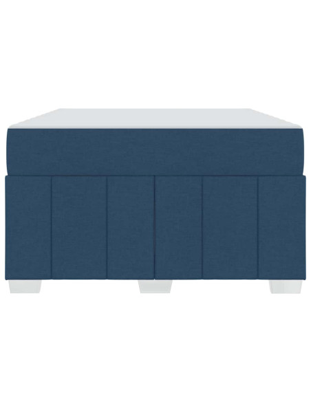Struttura del letto Blu 120 x 200 cm Tessuto