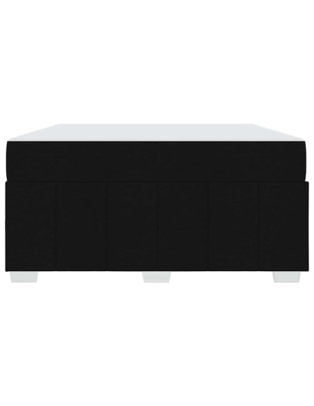 Struttura del letto Nero 140 x 200 cm Tessuto