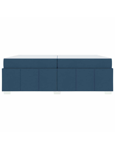 Struttura del letto Altro Blu 200 x 200 cm Tessuto