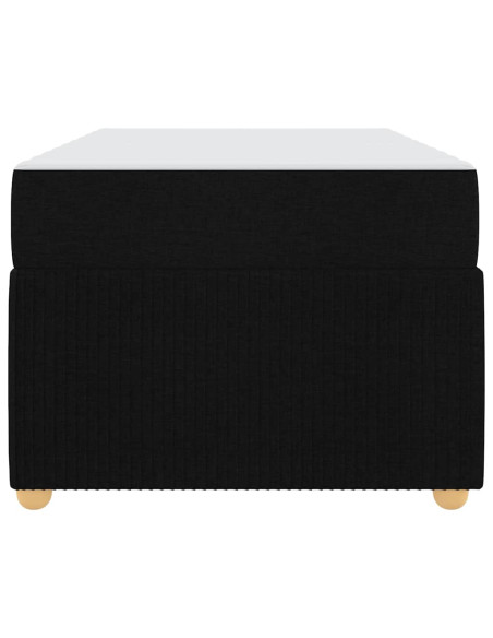 Struttura del letto Altro Nero 80 x 200 cm Tessuto
