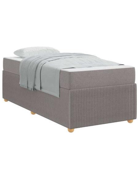 Struttura del letto con materasso Talpa 90 x 190 cm Tessuto