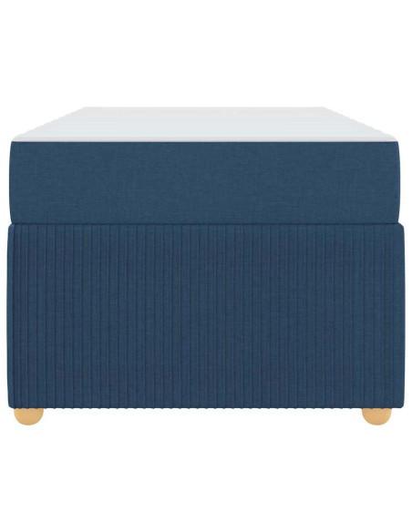 Struttura del letto Altro Blu 90 x 190 cm Tessuto