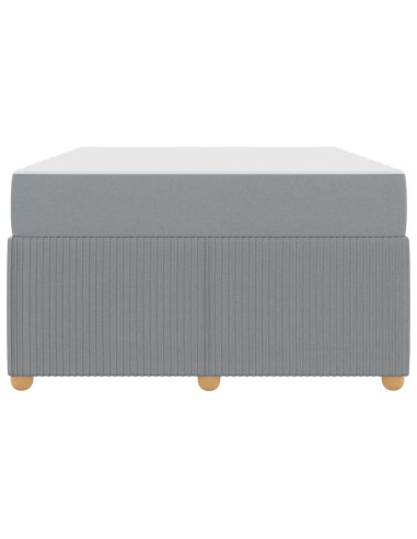 Struttura del letto Grigio chiaro 120 x 200 cm Tessuto