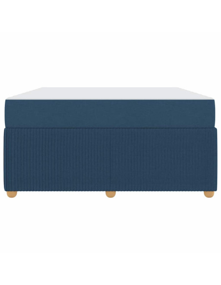 Struttura del letto Altro Blu 140 x 200 cm Tessuto