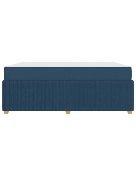 Struttura del letto Altro Blu 180 x 200 cm Tessuto