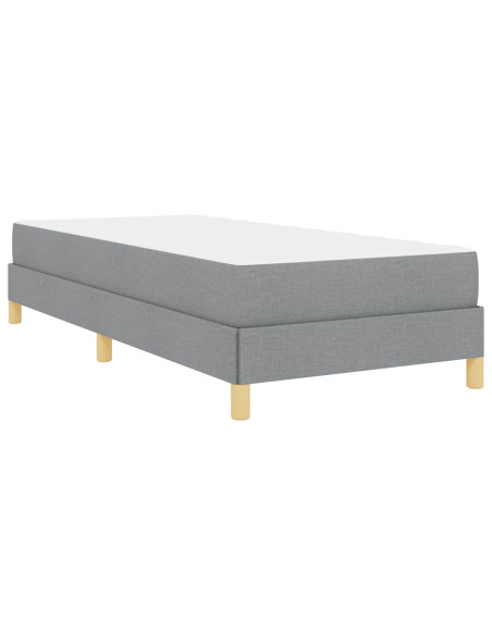 Letto a molle Tortora, Marrone 100 x 200 cm