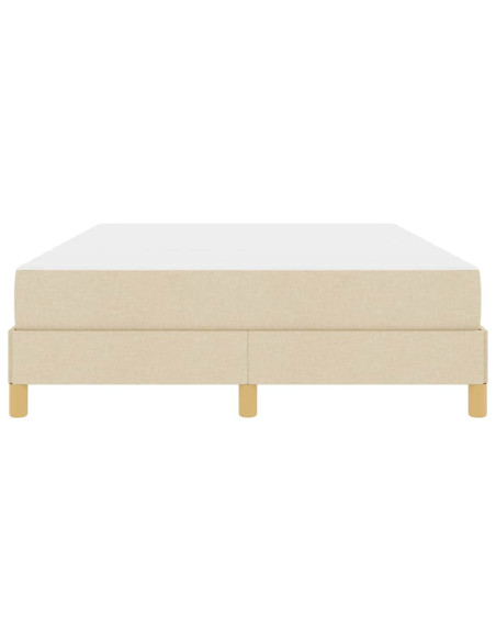 Letto a molle Crema, Marrone 140 x 190 cm
