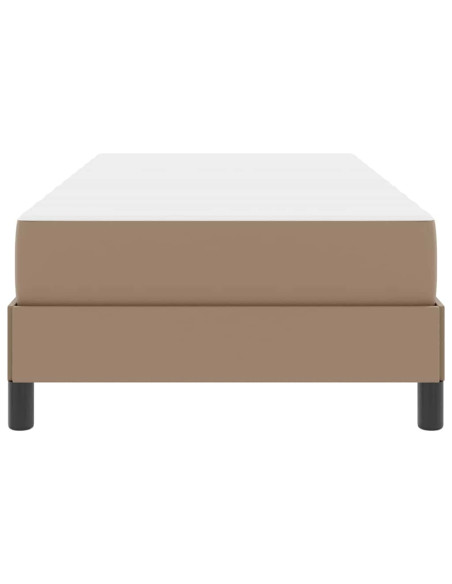 Letto Altro Cappuccino 90 x 200 cm Pelle sintetica