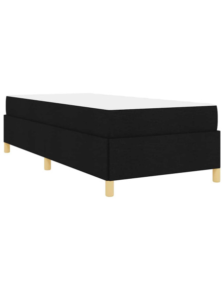 Letto a molle Altro Nero e Bianco e Nero 100 x 200 cm Tessuto