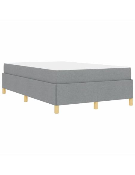 Letto a molle Altro Grigio chiaro e bianco e grigio chiaro