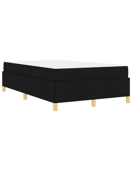 Letto a molle Altro Nero e Bianco e Nero 120 x 200 cm Tessuto