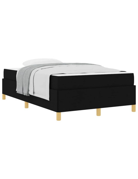Letto a molle Altro Nero e Bianco e Nero 120 x 200 cm Tessuto