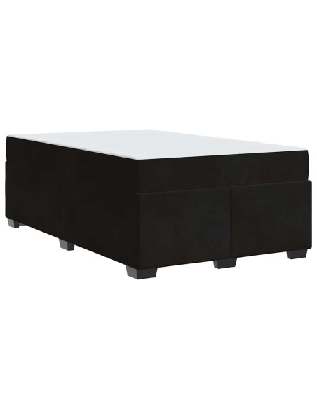 Struttura letto con materasso Altro Nero 120 x 200 cm Velluto